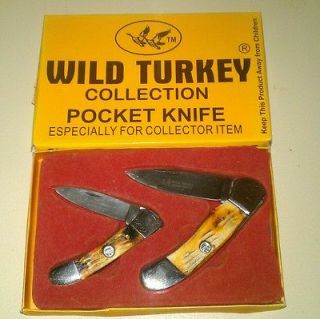 Hand made Wild Turkey collectable set