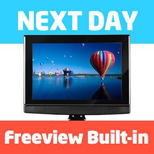 Portable LED LCD TV/DVD player with HDTV flat screen HD Combi/Combo