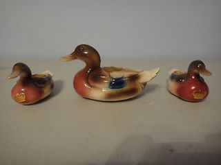 Newly listed ROYAL WINDSOR DUCK ASHTRAY AND (2) TOOTHPICK HOLDERS