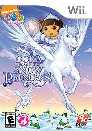 Dora the Explorer Dora Saves the Snow Princess (Wii, 2008)