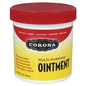 Corona ointment 14 oz cuts, abrasion, sores with minimal scaring