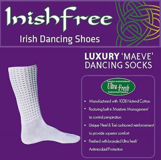 Irish Dance Poodle Socks   1pr of Maeve Socks   NEW   Championship