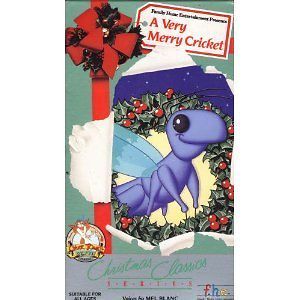 VHS CHRISTMAS MOVIE A VERY MERRY CRICKET SPECTACULAR MESSAGE FOR NOW