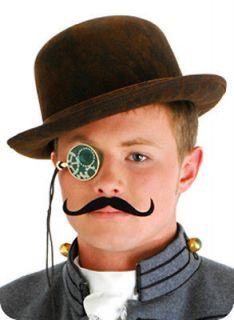 New Steampunk Costume Accessory Steampunk Kit Hat Monocle