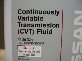 Nissan CVT Constant Variable Transmission Fluid 12 Qts.
