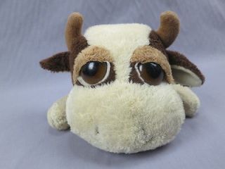 COW LIL PEEPERS BIG BRIGHT BROWN EYES MARLOW PLUSH STUFFED ANIMAL TOY