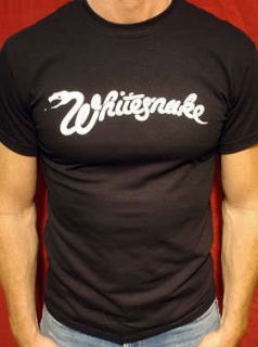 Whitesnake t shirt vtg style tour mens & womens 01b