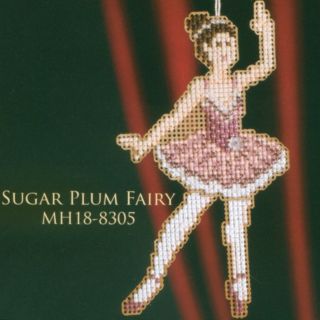 Sugar Plum Fairy Ornament Kit Mill Hill 2008 Winter Holiday Nutcracker