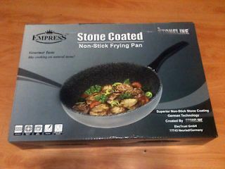 Stoneline Stone Coated Frying Pan 11 Glass Lid Non Stick Cookware
