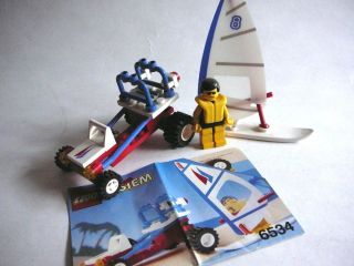 Lego #6534 Buggy & Surf Sail Set 1992Vintage