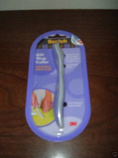 Scotch 3M Gift Wrap Cutter With Ribbon Curler Lavender