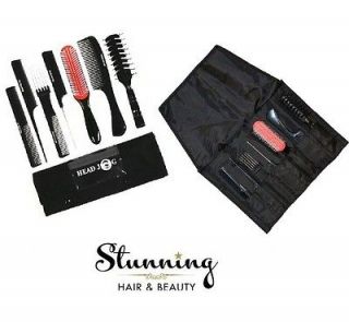 Jog 7 Piece Hairdressing Tool Kit, Hair Brushes / Combs / Holder Salon
