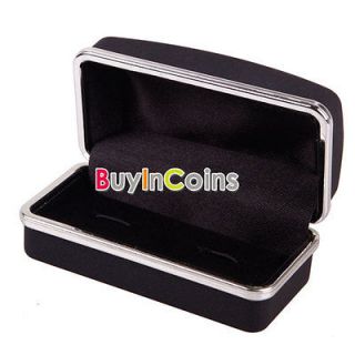 Cufflinks Jewelry Storage Organizer Case Cuff Link Display Gift Box