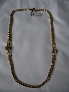 SARAH COVENTRY 1980s VINTAGE NECKLACE GOLD COSTUME JEWELLERY SUSAN