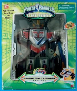 Power Rangers Time Shadow Force Megazord mode RED 100% complete