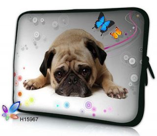 Neoprene Laptop Sleeve 17 17.4 Lovely Dog Shape Notebook Case Bag