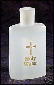 LOURDES HOLY WATER IN A 4oz. BOTTLE FROM THE SHRINE
