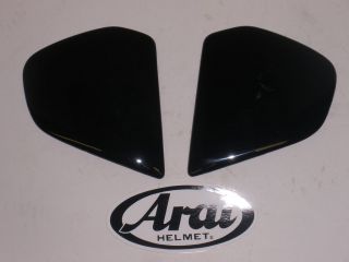 Arai Helmet G Type Face Shield Side Black Covers FV, FV 2, GIGA 2