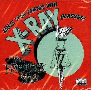 FLAMETRICK SUBS Amaze Your Friends With X Ray Glasses! CD NEW RARE