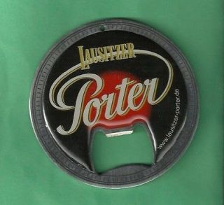 vintage rare old german beer bottle opener Lausitzer PORTER Pils