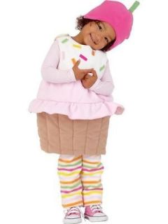 Toddler Fleece 3 Piece CUPCAKE Halloween Costume Dressup 2t 3t 2 3