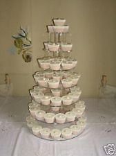 TIER ROUND CIRCLE CAKE WEDDING FAIRY CUPCAKE TOWER PARTY STAND