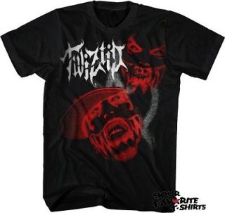 Twiztid Red Face Licensed Adult Shirt S XXL