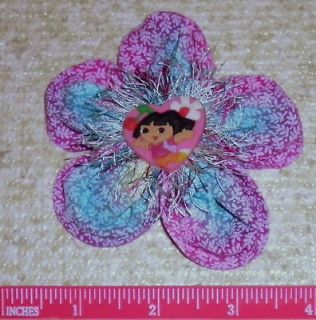 Hair Flower Clip, Bow, Custom, Boutique, Made in USA, Doll, Gift Idea
