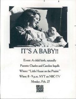 1978 Scene From 1970s TV Little House on The Prairie Karen Grassle