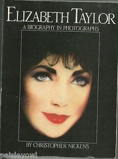 Elizabeth Taylor A Biography in Photographs 1984 Liz Taylor Photo Book