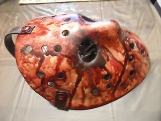 Friday the 13th Jason Voorhees Hockey Mask With COA Signed Movie Prop