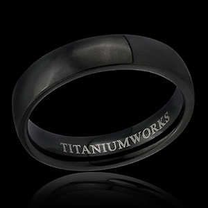 Mens Titanium Wedding Band Ring Sizes 7 13+half sizes