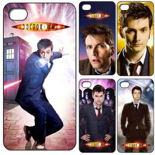 New Dr. Doctor Who David Tennant & Flying Tardis iPhone 4 & 4s Phone