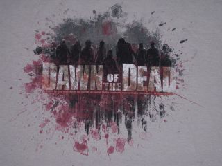 Dawn Of The Dead (Movie) T Shirt (Size: Large, Color: Gray) New