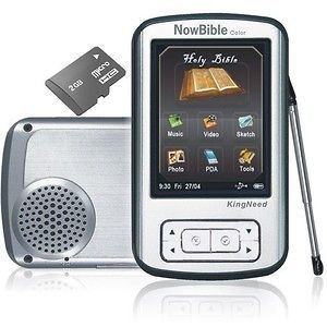 ESV NowBible Color Audio/Visual Electronic Bible Reader 4 GB MP4 /