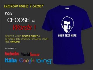 Hotspur t shirts Mens Navy White Bale Defoe Spurs Football Shirt NEW
