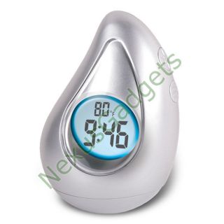 Shaped Bobble Talking Alarm Clock with Optional Voice Functions