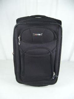 Delsey Luggage Fusion Lite 2.0 21 Wheeled Carry On Suitcase   Black