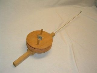 Vtg Handmade Wood “Swish Rod” Deep Water Ice Fishing (hand made