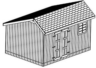 STORAGE SHED 26 PLANS BUILD YOUR OWN WORK SHOP, WOOD SHED, OR BARN