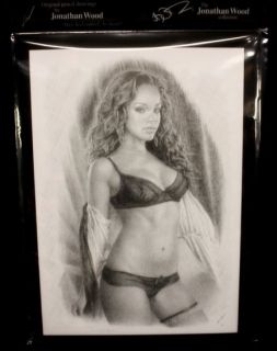 A3 Jonathan Woods Collection Pencil Print Rihanna JLS One Direction