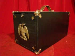 VINTAGE MACHINIST CHEST SMALL ANTIQUE TOOL CHEST RARE SIZE CHEST