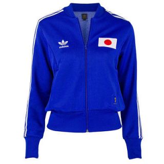 WOMENS TRACK TOP SIZE 8 10 BLUE JAPAN WORLD CUP NIPPON JACKET
