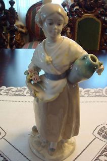 Rex Valencia Davila Porcelain figurine, made in Spain, 11 inches tall