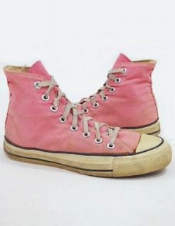Vintage 80s CONVERSE Canvas ALL STAR High Top BASKETBALL Sneakers