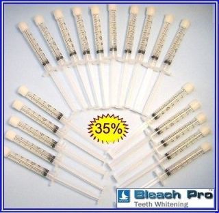 Newly listed 20 Teeth Whitening Syringes Tooth Bleaching Gel 35%