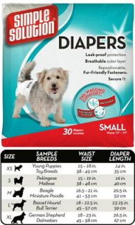 Simple Solution Disposable Diapers Small 12ct