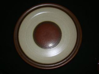 DENBY POTTERS WHEEL RUST RED DINNER PLATE EXCELLENT