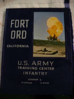 ES  FORT ORD CALIFORNIA US ARMY TRAINING CENTER INFANTRY A 5 1
