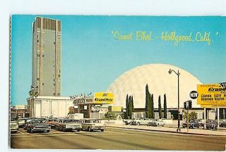 Vintage Postcards Sunset Boulevard First High Rise Building Pacific